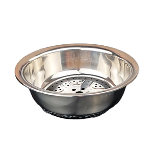 28-40cm thép không gỉ lưu vực món ăn nồi với Gasket, lớn lưu vực món ăn bữa ăn tối súp lưu vực, bát lớn, chất lượng cao trộn bát - Product Image 2