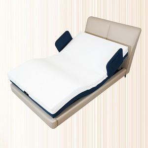 Lit électrique intelligent Miens avec matelas en mousse à mémoire de forme, accoudoirs réglables en hauteur, pour usage domestique, adapté aux personnes âgées, lavable - Product Image 5