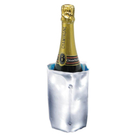 Sac isotherme grande capacité pour bouteilles, avec fermeture Velcro, poignée pliable, en toile, pour vin, voyage, alimentation, motif léopard, en plastique, réglable