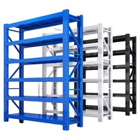 Étagère industrielle robuste à prix réduit, livraison rapide, réglable, sans boulons, capacité 300 kg, pour garage, en métal Q235