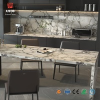 Losa de Porcelana Veteada Rock Realm de 12 mm Personalizada, 1600x3200 mm, Acabado Mate para Proyectos de Encimeras