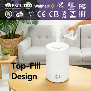 Umidificatore a Ultrasuoni da 3,5L con Riempimento dall'Alto, Nebbia Fredda, Controllo Smart Touch, Display <span class=keywords><strong>Digitale</strong></span>, <span class=keywords><strong>Umidostato</strong></span> e Timer per Camera da Letto - Product Image 6