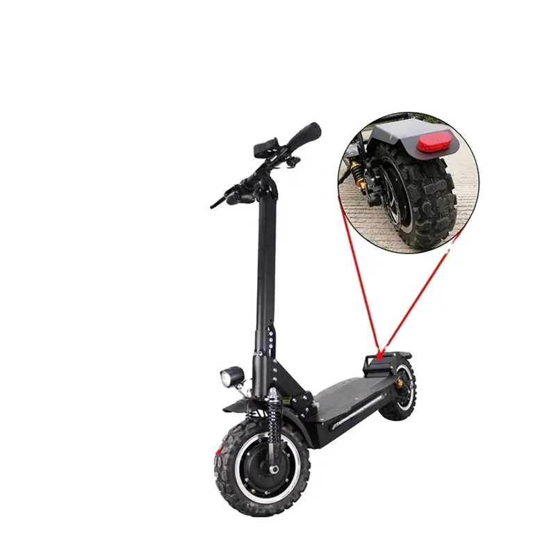 11 inch 60 v Off Road 65 km/u Sterke krachtige Opvouwbare Elektrische fiets motorfiets scooter