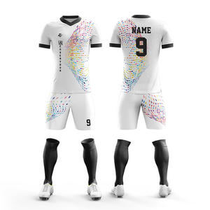 Camiseta de fútbol transpirable de poliéster duradero última ropa de fútbol cómoda para deportes - Product Image 3