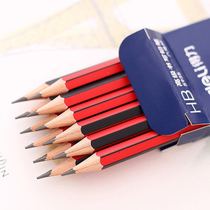 Deli Writing Pencils S935 S936 HB 2B Hexagonal Lead With Eraser For Students 12 Pencils Per Box - Product Image 3