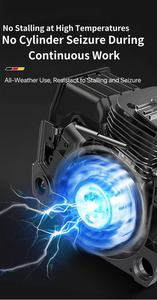 Nuova Motosega <span class=keywords><strong>a</strong></span> Benzina 5800 con Avviamento Elettrico, <span class=keywords><strong>Motore</strong></span> <span class=keywords><strong>a</strong></span> Due Tempi ad Alta Potenza, Barra Guida da 18 Pollici, Multifunzione Motorizzata - Product Image 4