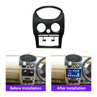 Meihua - Lecteur DVD Android universel pour voiture 9 pouces - Cadre de navigation pour CHEVROLET Spark Matiz 10-17 avec faisceau de câblage