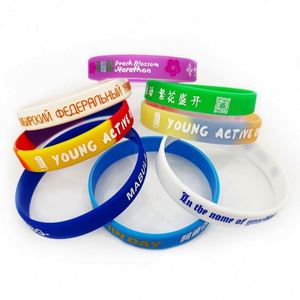 Fabricant de bracelets en silicone personnalisés, bracelets en caoutchouc de silicone, bracelet personnalisé avec votre propre logo - Product Image 1