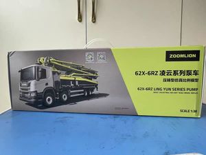 Camión Bomba <span class=keywords><strong>de</strong></span> Servicio Pesado Modelo Lingyun, Camión Bomba Modelo 1:38 62X-6RZ, Modelo <span class=keywords><strong>de</strong></span> Simulación <span class=keywords><strong>de</strong></span> Aleación - Product Image 5