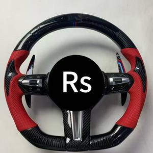 Volante Sportivo in Fibra di Carbonio e Pelle per BMW F10 F30 <span class=keywords><strong>F20</strong></span> F32 F36 F80 F82 M3 M4 <span class=keywords><strong>M</strong></span> Serie E Sport - Product Image 4