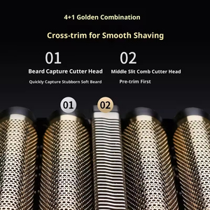 Electric Foil <b>Shaver</b> 5-Tool Head Vector Motor Sliding Reciprocating Shaving Portable Mini Body Household - Product Image 6