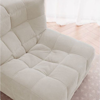 Waffel-Modulares Sofa-Set aus Cordstoff mit Integrierter Kompression, Knochenlose Konstruktion für Kleine Wohnzimmer, Günstig