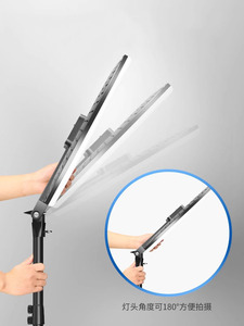 Lumière pleine écran pour le streaming, éclairage LED pour l'enregistrement vidéo, éclairage professionnel pour la photographie, anneau lumineux, <span class=keywords><strong>lampe</strong></span> de <span class=keywords><strong>studio</strong></span> <span class=keywords><strong>photo</strong></span>, éclairage d'appoint - Product Image 3