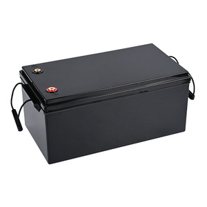 กล่องแบตเตอรี่ลิเธียมแบบถอดได้ 12V 200AH ABS แบบ Snap-on, กล่องเก็บของความจุขนาดใหญ่สำหรับแปลงจากแบตเตอรี่ตะกั่วเป็นลิเธียม 522*240*218 มม. - Product Image 1