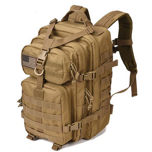 2025 गर्म बिक्री बड़ी क्षमता वाटरप्रूफ सामरिक बैकपैक कैमलॉज स्ट्रैप असॉल्ट पैक मोला बैग जिपर क्लोजर पॉलिएस्टर - Product Image 2