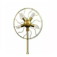 64 \ "Moderne Antique Trépied Ventilateur Lumière Lampadaire Électrique En Métal Maison Décoratif En Plein Air Garage Fonction De Refroidissement-Fabricant