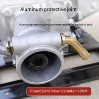 Professioneller interner Benzin-Betonrüttler mit 5,5 PS Motor, hohem Drehmoment und 28/35/45 mm Nadelkit für