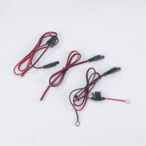 С держателем предохранителя, быстроразъемный разъем SAE на ушко, 2-контактный разъем, Кабель зарядного устройства для мотоцикла и трактора - Product Image 3