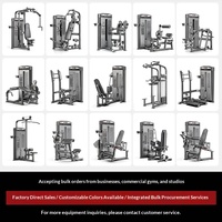 Presse pectorale inclinée commerciale avec fonction Reverse Fly, en tube épaissi, équipement de gym essentiel, ensemble complet