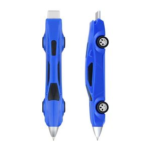 Cute Cartoon Racing Car 1.0mm Plastic <b>Ballpoint</b> <b>Pens</b> Business Style Novelty Supplies Perfect Fun Orange Gift for Kids School - Product Image 2