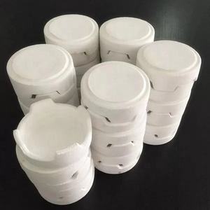 Crucible en céramique d'alumine résistant à la chaleur 110*35mm, crucible réfractaire pour <span class=keywords><strong>le</strong></span> frittage de la céramique dentaire - Product Image 5