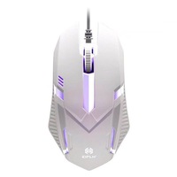 Bedrade gamingmuis met verlichting, USB-laptop, desktopcomputer, kantoor en thuis, gamingmuis met zevenkleurige achtergrondverlichting