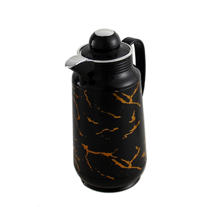 Termo 2021, Termo de Vacío Tipo Bala, <span class=keywords><strong>Taza</strong></span> de Mármol, 1000 ml, Cuerpo de Metal con Doble Pared de Vidrio, Recargable, Mantiene la Comida Caliente y Fría - Product Image 2