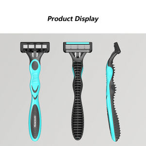 Maquinillas De Afeitar Lâmina Lavável Goodmax Profissional Safe Men Face Aço Inoxidável Descartável 6 Lâmina De Navalha - Product Image 2