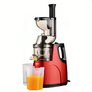 Extracteur de jus lent électrique à large goulot pour jus d'orange, de légumes et de fruits, presse à froid haute efficacité pour la maison - Product Image 1