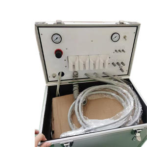 Fauteuil dentaire mobile avec aspiration, unité dentaire portable avec compresseur d'air pour clinique dentaire - Product Image 4