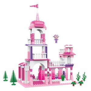 COGO 276 PCS 3D Plastic Princess and <strong>Prince</strong> Castle Construction Building Block <strong>Toys</strong> - Product Image 1