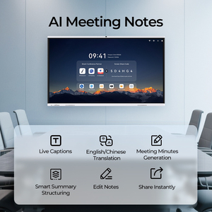 Prix de gros pour les panneaux plats interactifs à écran multi-touch de 115, 110, 55, 65, 86, 98, 75 pouces, tableau blanc intelligent pour l'éducation - Product Image 2