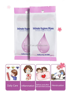 <span class=keywords><strong>Lingettes</strong></span> intimes féminines Yoni, emballées individuellement, format voyage, non parfumées, non tissées, pour l'<span class=keywords><strong>hygiène</strong></span> <span class=keywords><strong>intime</strong></span> et les soins vaginaux. - Product Image 5