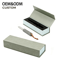 Caja de Regalo de Cartón con Tapa Magnética, Personalizable con Logotipo, Bajo MOQ, de Lujo, Impermeable, Ecológica, Biodegradable, con Laminado Mate