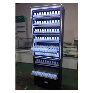 Kệ Đựng Thuốc Lá Đứng Đặt Sàn Tủ Trưng Bày Thuốc Lá Có Lò Xo Giá Đẩy Thuốc Lá - Product Image 2