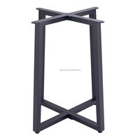 Table de jardin en teck Lifepursue avec structure en aluminium, table à manger pour terrasse