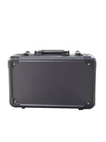 Maletín de Aluminio Negro Personalizado, Caja de Exhibición, Estuche para Documentos, Caja de Almacenamiento para Herramientas/Hardware, Hecho a Medida