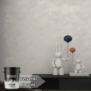 Peintures murales intérieures Wufushan, <span class=keywords><strong>latex</strong></span> <span class=keywords><strong>acrylique</strong></span> liquide, velours métallique, imperméable, brillant, lisse, revêtement de construction <span class=keywords><strong>pour</strong></span> couche de finition au pinceau - Product Image 4