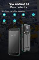 Nuevo PDA Industrial Resistente con Android 13, NFC, Lector de Códigos QR 1D/2D, Pantalla de 5.5 Pulgadas, 3G+32G, Bluetooth, para Logística y Mensajería