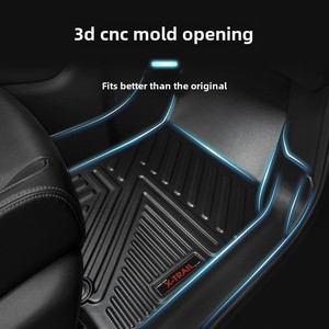 Tapis de sol de voiture imperméables toutes saisons, tapis intérieurs en TPE, tapis de coffre pour <span class=keywords><strong>TOYOTA</strong></span> VOXY NOAH 7 places 2012-2018 - Product Image 2