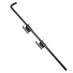 HILLMASTER Boulon de canne pour porte à tige de chute, matériel robuste pour porte, <span class=keywords><strong>loquet</strong></span> de <span class=keywords><strong>sol</strong></span> pour clôtures en bois - Product Image 1