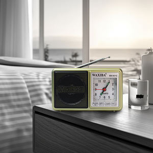 Xb-931C Horloge numérique à quartz <span class=keywords><strong>80S</strong></span> Lampe torche Haut-parleur sans fil <span class=keywords><strong>Radio</strong></span>-réveil FM avec prise casque - Product Image 2