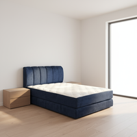 Mulunka King-Size Verstellbares Komprimiertes Modernes Bettset Umweltfreundlicher Stoff Weicher Hochdichter Reiner Schwamm Platzsparendes Modulares Design