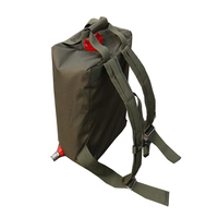 Pulvérisateur à dos de 20 l pour la lutte contre les incendies, pulvérisateur à dos pour pompiers, tissu vert/camouflage, classe A, extincteur à base d'eau