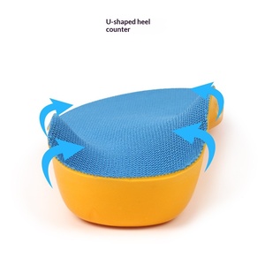 Plantillas ortopédicas unisex para niños con <span class=keywords><strong>piernas</strong></span> en X/O, soporte para pie plano de bebé, absorción de impactos, arco completo, modelo 071 - Product Image 3