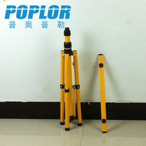Trípode de Iluminación para Exteriores Poplor de 1.5M y 3 Secciones, Metal Amarillo - Product Image 1