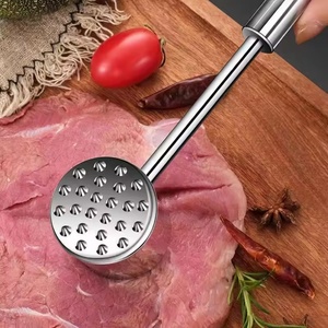 New Arrival <b>Kitchen</b> <b>Gadget</b> Meat Tenderizer <b>Tool</b> Heavy Duty 304 Stainless Steel Meat Hammer - Product Image 4