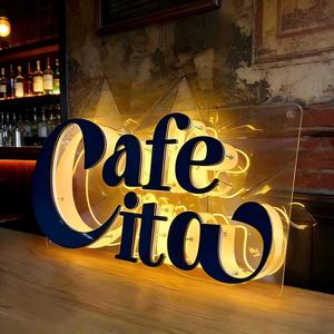 Letras de Canal Luminosas LED 3D para Interiores y Exteriores, de Acrílico, para Negocios y Oficinas, con Fácil Instalación - Product Image 1