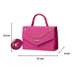 Bolso Bandolera para Mujer Belisa, Cuero Genuino, Cierre de Cremallera Impermeable, Decoración de Cadena, Uso Diario en Todas las Estaciones - Product Image 3