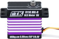 Servo numérique étanche sans balais PTK 100 kg 9110 MG-D 180 270 Programmable 1/5 1/8 1/10 Voiture RC à couple élevé en métal